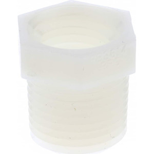 Green Leaf 3/8 x 1/4" Nylon Plastic Pipe Reducer Bushing MIPT x FIPT End Connections RB 38-14 - 08802142