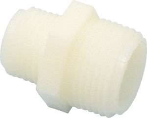 Green Leaf 3/4 x 1/2" Nylon Plastic Pipe Reducer Nipple MIPT x MIPT End Connections RM 3412 - 08802969