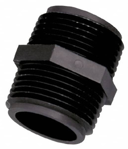 Green Leaf 1" Nylon Plastic Pipe Hex Nipple MIPT x MIPT End Connections M 1000 - 08802787
