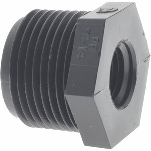 Green Leaf 3/4 x 1/4" Polypropylene Plastic Pipe Reducer Bushing MIPT x FIPT End Connections RB 34-14 P - 08802407