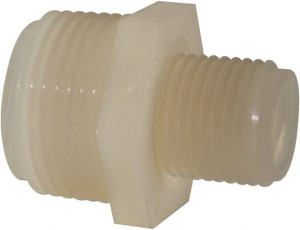 Green Leaf 3/4 x 11/16" Nylon Plastic Pipe Reducer Nipple MIPT x MIPT End Connections RM 34116 - 08802977