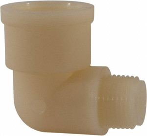 Green Leaf 3/4 x 1/2" Nylon Plastic Pipe 90° Street Elbow MIPT x FIPT End Connections SE 1234 - 08801698