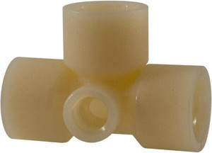 Green Leaf 1/2 x 1/4" Nylon Plastic Pipe Tee FIPT x FIPT x FIPT x FIPT End Connections TT 12-14 - 08801565