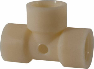 Green Leaf 1 x 1/4" Nylon Plastic Pipe Tee FIPT x FIPT x FIPT x FIPT End Connections TT 100-14 - 08801599