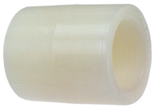 NIBCO 1" PVDF Plastic Pipe Coupling Schedule 80, FIPT x FIPT End Connections CE00350 - 70013602