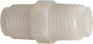 Parker Hannifin 1/8" Nylon Plastic Pipe Hex Nipple MPT End Connections 316P-2N - 50581065