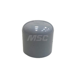 PRO-SOURCE 2" CPVC Plastic Pipe End Cap Schedule 80, Slip End Connections PS41CP4-08-0050 - 37003118