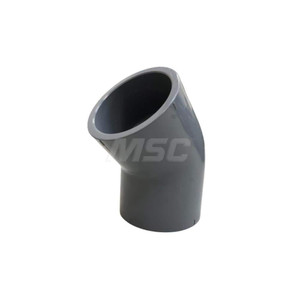 PRO-SOURCE 3" CPVC Plastic Pipe 45° Elbow Schedule 80, Slip x Slip End Connections PS41L48-08-0080 - 37002441