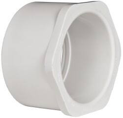 Value Collection 3 x 2-1/2" PVC Plastic Pipe Bushing Schedule 40, Spig x Slip End Connections 437-339 - 01992890