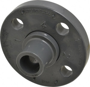 Value Collection 1" PVC Plastic Pipe Flange (Two Piece) Schedule 80, Spig End Connections 856-010 - 37001815 Value Collection 1" PVC Plastic Pipe Flange (Two Piece) Schedule 80, Spig End Connections 856-010 - 37001815