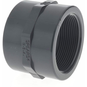 Value Collection 2" PVC Plastic Pipe Coupling Schedule 80, FIPT x FIPT End Connections 830-020 - 37000833
