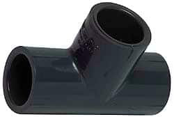 Value Collection 1-1/4" PVC Plastic Pipe Tee Schedule 40, Slip x Slip x FIPT End Connections 402-012 - 36998623