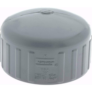 Value Collection 1-1/2" CPVC Plastic Pipe End Cap Schedule 80, FIPT End Connections 848-015C - 37003191