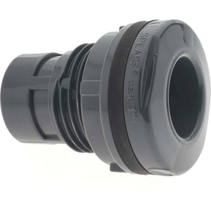 Value Collection 1" PVC Plastic Pipe Bulkhead Tank Adapter Schedule 80, Slip x FIPT End Connections 8171-010 - 37003688 Value Collection 1" PVC Plastic Pipe Bulkhead Tank Adapter Schedule 80, Slip x FIPT End Connections 8171-010 - 37003688
