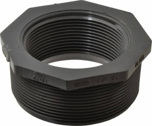 Value Collection 4 x 3" PVC Plastic Pipe Reducer Bushing Schedule 80, MIPT x FIPT End Connections 839-422 - 89492367