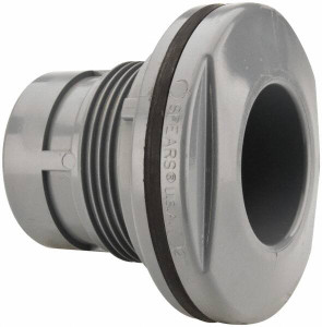 Value Collection 2" CPVC Plastic Pipe Tank Adapter Schedule 80, Soc x Fipt End Connections 8171-020C - 74031915
