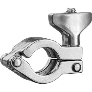 USA Sealing 2" Quick-Clamp Style Sanitary Stainless Steel Pipe Clamp with Wing Nut Clamp Connections, Grade 304 ZUSA-STF-QC-3 - 11862109 USA Sealing 2" Quick-Clamp Style Sanitary Stainless Steel Pipe Clamp with Wing Nut Clamp Connections, Grade 304 ZUSA-STF-QC-3 - 11862109