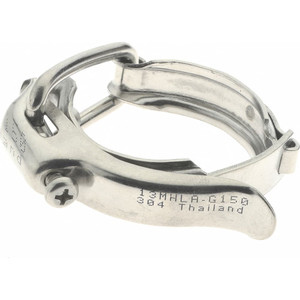 VNE 1-1/2" Clamp Style Sanitary Stainless Steel Pipe Hinged Clamp Grade 304 EG131.5 - 04522686
