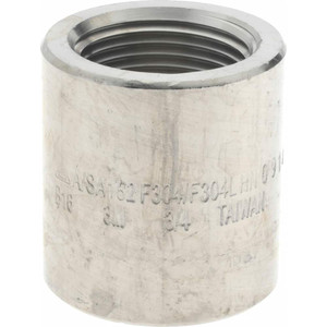 Merit Brass 3/4" 304/304L Stainless Steel Pipe End Cap FNPT Ends, 3,000 psi 3416D-12 - 08029704