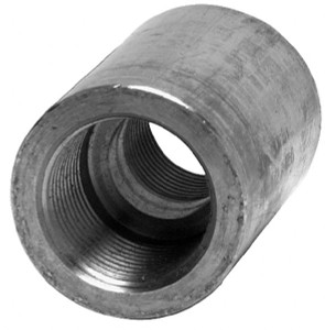 Merit Brass 1-1/4 x 1/2" 304/304L Stainless Steel Pipe Reducer Coupling FNPT x FNPT Ends, 3,000 psi 3412D-2008 - 08029175