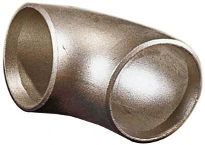 Merit Brass 1/2" 304L Stainless Steel Pipe 90° Long Radius Elbow Butt Weld x Butt Weld Ends, Schedule 10 01401-08 - 75766691