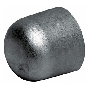 Merit Brass 2-1/2" 316L Stainless Steel Pipe End Cap Butt Weld Ends, Schedule 10 01616-40 - 75769539