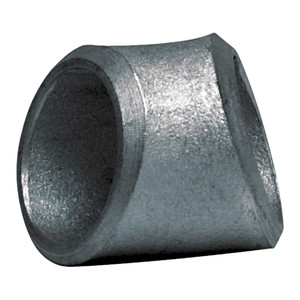 Merit Brass 2-1/2" 304L Stainless Steel Pipe 45° Long Radius Elbow Butt Weld x Butt Weld Ends, Schedule 40 04402-40 - 08934861