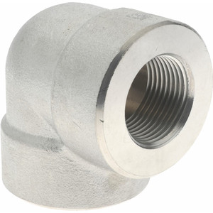 Value Collection 1" 316/316L Stainless Steel Pipe 90° Elbow FNPT x FNPT Ends, 3,000 psi SF307 - 36905826