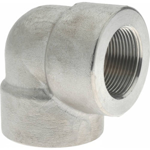 Value Collection 1-1/4" 304/304L Stainless Steel Pipe 90° Elbow FNPT x FNPT Ends, 3,000 psi SF330 - 08028573