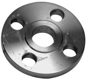 Merit Brass 5" Pipe, 10" OD, Stainless Steel, Threaded Pipe Flange 8-1/2" Across Bolt Hole Centers, 7/8" Bolt Hole, 150 psi, Grades 304 & 304L A435-80 - 04315602