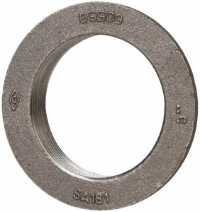 Made in USA 3" Pipe, 4-3/4" Diam x 1/4" Thick, Tank Flange without Pilot For Threaded Pipe, 1" Overall Height, 4-1/8" Bottom Diam, 3-55/64" Top Diam, Carbon Steel 60550 - 78701794