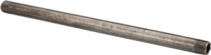 B&K Mueller Schedule 40, 3/8" Diam x 12" Long Steel Black Pipe Nipple Threaded 582-120HC - 62145396