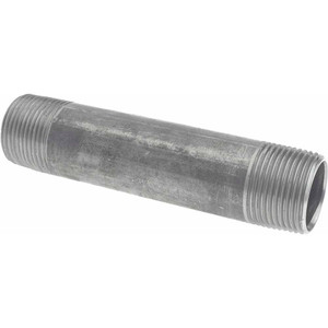 Value Collection Schedule 40, 1" Diam x 5-1/2" Long Steel Black Pipe Nipple Welded MSCNB06055 - 62144829