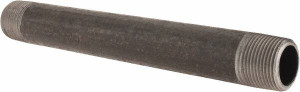 Value Collection Schedule 80, 1" Diam x 10" Long Black Pipe Nipple Threaded 0310100 - 88350962
