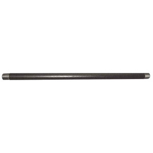Value Collection Schedule 80, 3" Diam x 24" Long Black Pipe Nipple Threaded 590-240XSBC - 93380236