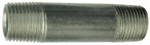 B&K Mueller Schedule 40, 1/2 x 11" Galvanized Pipe Nipple Threaded Steel 563-110HC - 62151519
