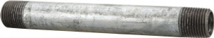 Made in USA Schedule 40, 3/8 x 5" Galvanized Pipe Nipple Threaded Steel 0203050 - 36993285