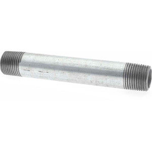 Value Collection Schedule 40, 3/8 x 4" Galvanized Pipe Nipple Welded Steel, MNPT X MNPT Connection MSCNG03040 - 62150685