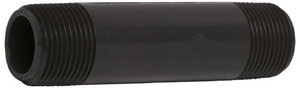 Value Collection 3" Pipe, 3" Long PVC Threaded Plastic Pipe Nipple Schedule 80, Gray 889-030 - 37005097