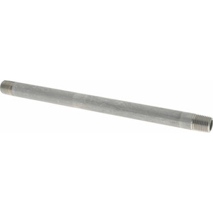 Merit Brass 1/4 x 8" 316/316L Stainless Steel Pipe Nipple Welded, Threaded, Schedule 40 6004-800 - 36904506 Merit Brass 1/4 x 8" 316/316L Stainless Steel Pipe Nipple Welded, Threaded, Schedule 40 6004-800 - 36904506