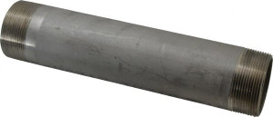 Merit Brass 2 x 10" 316/316L Stainless Steel Pipe Nipple Welded, Threaded, Schedule 40 6032-1000 - 36905446