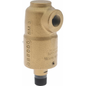 Duff-Norton 3/8 NPT Right Hand Rotor Thread, 3/8" NPT Port, 4-3/8" Body Length, Single Flow, General Purpose, Rotary Union 320 Max Shaft RPM, 1500 Max Machine Thread RPM, 700 Max Pipe Thread RPM, 100 Max Air psi 730444C - 06689194