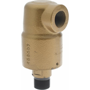 Duff-Norton 3/4 Right Hand Rotor Thread, 3/4" NPT Port, 5-1/2" Body Length, Single Flow, General Purpose, Rotary Union 320 Max Shaft RPM, 1500 Max Machine Thread RPM, 700 Max Pipe Thread RPM, 100 Max Air psi, 100 Max Hot Oil psi 730332C - 06689210