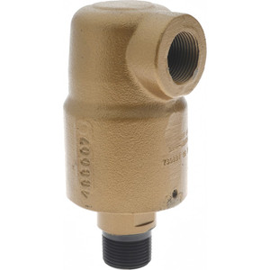 Duff-Norton 3/4 Left Hand Rotor Thread, 3/4" NPT Port, 5-1/2" Body Length, Single Flow, General Purpose, Rotary Union 320 Max Shaft RPM, 1500 Max Machine Thread RPM, 700 Max Pipe Thread RPM, 100 Max Air psi, 100 Max Hot Oil psi 730331C - 06689111