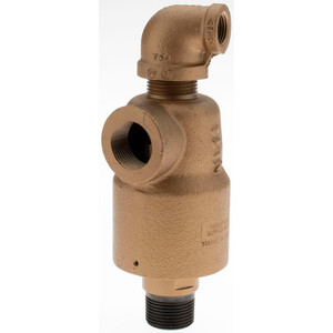 Duff-Norton 1 NPT Right Hand Rotor Thread, 1" NPT Port, 8-1/2" Body Length, Dual Flow, General Purpose (Stationary Syphon), Rotary Union 320 Max Shaft RPM, 1500 Max Machine Thread RPM, 700 Max Pipe Thread RPM, 100 Max Air psi 730305C - 06689384