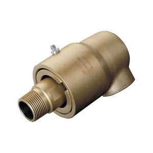 Duff-Norton 1-1/4 NPT Right Hand Rotor Thread, 1-1/4" NPT Port, 9-1/16" Body Length, Single Flow, General Purpose, Rotary Union 320 Max Shaft RPM, 1500 Max Machine Thread RPM, 700 Max Pipe Thread RPM, 100 Max Air psi 440320C - 06689236 Duff-Norton 1-1/4 NPT Right Hand Rotor Thread, 1-1/4" NPT Port, 9-1/16" Body Length, Single Flow, General Purpose, Rotary Union 320 Max Shaft RPM, 1500 Max Machine Thread RPM, 700 Max Pipe Thread RPM, 100 Max Air psi 440320C - 06689236
