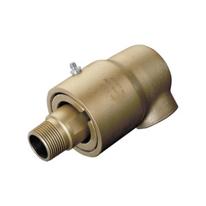 Duff-Norton 2 NPT Right Hand Rotor Thread, 2" NPT Port, 11-3/4" Body Length, Single Flow, General Purpose, Rotary Union 320 Max Shaft RPM, 1500 Max Machine Thread RPM, 700 Max Pipe Thread RPM, 100 Max Air psi, 100 Max Hot Oil psi 440465C - 06689251