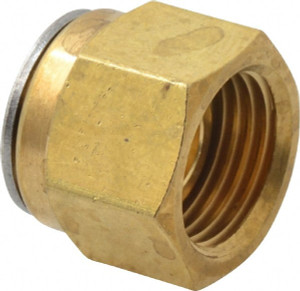 Ham-Let 3/8" Tube OD Brass Compression Tube Plug Comp Ends 3101065 - 85650828 Ham-Let 3/8" Tube OD Brass Compression Tube Plug Comp Ends 3101065 - 85650828