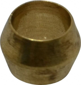 Parker Hannifin 1/4" Tube OD Brass Compression Tube Sleeve Comp Ends, -65 to 250°F 60C-4 - 63030860