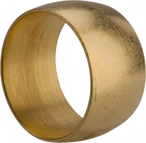 Parker Hannifin 1" Tube OD Brass Compression Tube Sleeve Comp Ends, 400 Max psi, -65 to 250°F 60AB-16 - 87870713